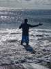 Praying over the water
